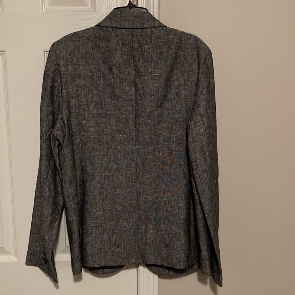 JCrew Factory one button linen blazer - Picture 6 of 6